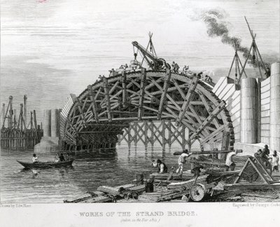 Works of the Strand Bridge by George Smith